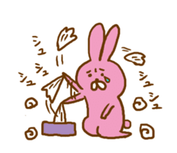 Divewrsion rabbit sticker #6094416