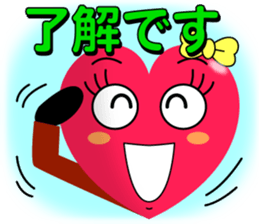 Heart Girl 2 sticker #6094859