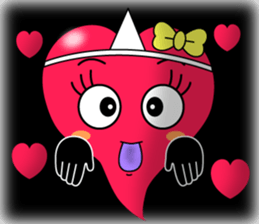 Heart Girl 2 sticker #6094861