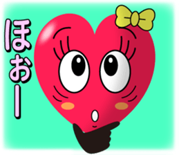 Heart Girl 2 sticker #6094876
