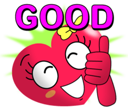 Heart Girl 2 sticker #6094894