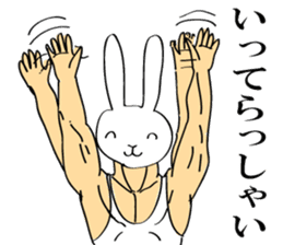 Daily rabbit uncle sticker #6095140