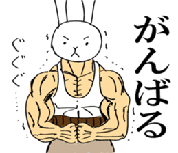 Daily rabbit uncle sticker #6095150