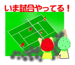 Tennis lover (Game version) sticker #6095627