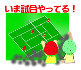 Tennis lover (Game version) sticker #6095627