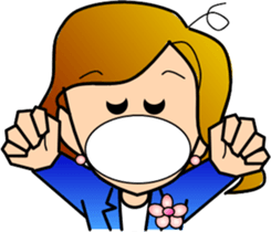 ake-chan sticker #6095807