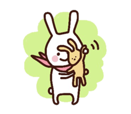 rabbit,san 2 sticker #6095969