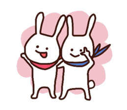 rabbit,san 2 sticker #6095972