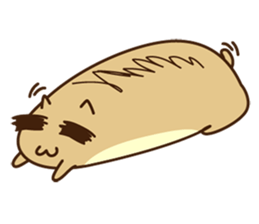 Happy Funny Hamster sticker #6096096