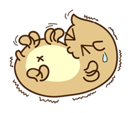 Happy Funny Hamster sticker #6096097