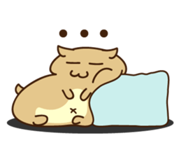 Happy Funny Hamster sticker #6096112