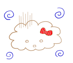 MOFUKO of the cloud sticker #6096379