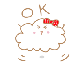 MOFUKO of the cloud sticker #6096381