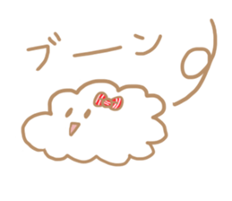 MOFUKO of the cloud sticker #6096393