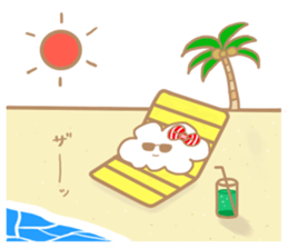 MOFUKO of the cloud sticker #6096413