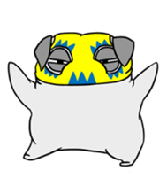 Pug ya sticker #6096488