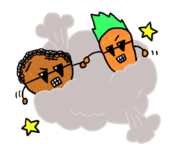 Jin Nin and potato you sticker #6096573