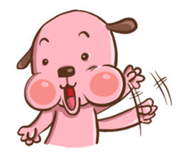 Pinky Doggy sticker #6097536