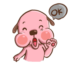 Pinky Doggy sticker #6097548