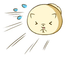 Pomeranian tan which flies sticker #6098609