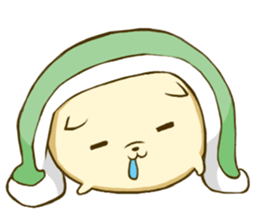 Pomeranian tan which flies sticker #6098613