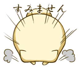 Pomeranian tan which flies sticker #6098614