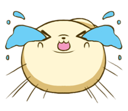 Pomeranian tan which flies sticker #6098615