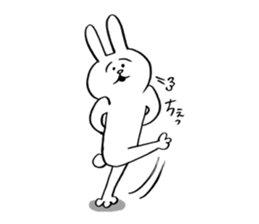 CAT and RABBIT!!! sticker #6098904