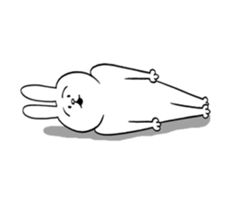 CAT and RABBIT!!! sticker #6098913