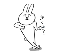 CAT and RABBIT!!! sticker #6098918