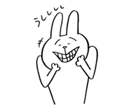 CAT and RABBIT!!! sticker #6098931