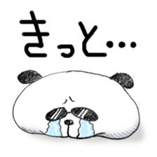 Words of panda pillow sticker #6099018