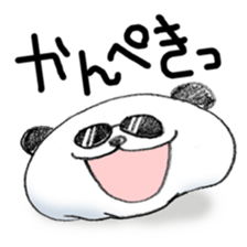 Words of panda pillow sticker #6099028