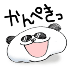 Words of panda pillow sticker #6099028