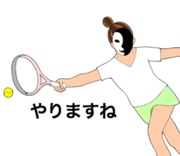 Tennis and badminton sticker #6099099