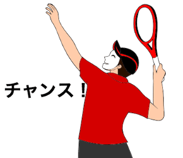 Tennis and badminton sticker #6099106