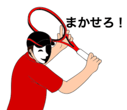 Tennis and badminton sticker #6099111