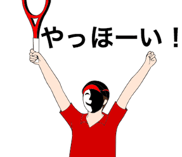 Tennis and badminton sticker #6099113