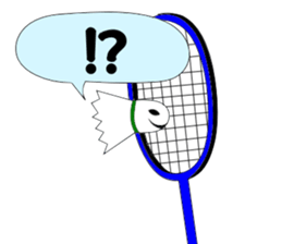 Tennis and badminton sticker #6099129