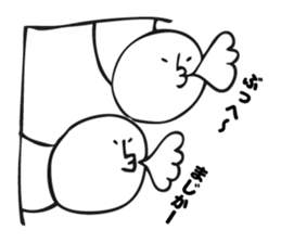 Balloon illustration sticker #6099158