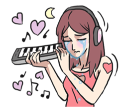 AsB - Kokoro Beat sticker #6099192