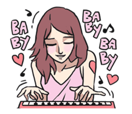 AsB - Kokoro Beat sticker #6099200