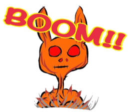 REAL Rabbit Sticker (English) sticker #6099387