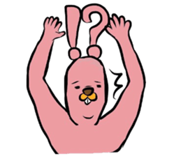 REAL Rabbit Sticker (English) sticker #6099409