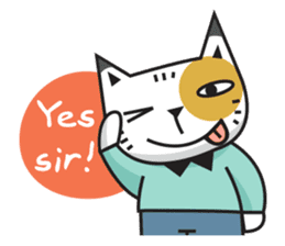 LOVE ME LOVE MY CAT sticker #6099458