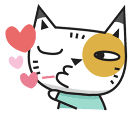 LOVE ME LOVE MY CAT sticker #6099459