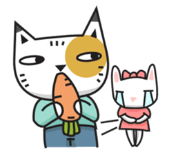 LOVE ME LOVE MY CAT sticker #6099466