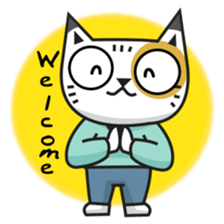 LOVE ME LOVE MY CAT sticker #6099467