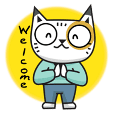 LOVE ME LOVE MY CAT sticker #6099467