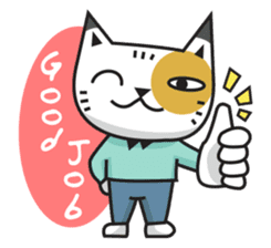 LOVE ME LOVE MY CAT sticker #6099469